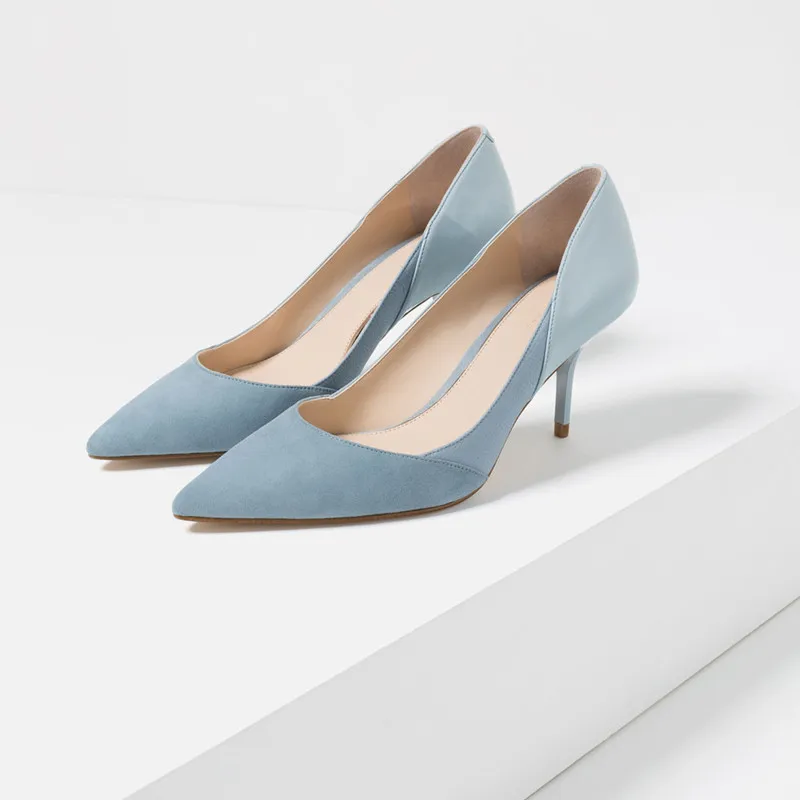 Nouvelle De Styles Orange Sheos Luxe nude blue Chaussures Femme Marque Bureau Classique Prix Femmes Variété Sexy 2018 Mélangés Une Couleurs Usine Spécial gray qxnt0fA