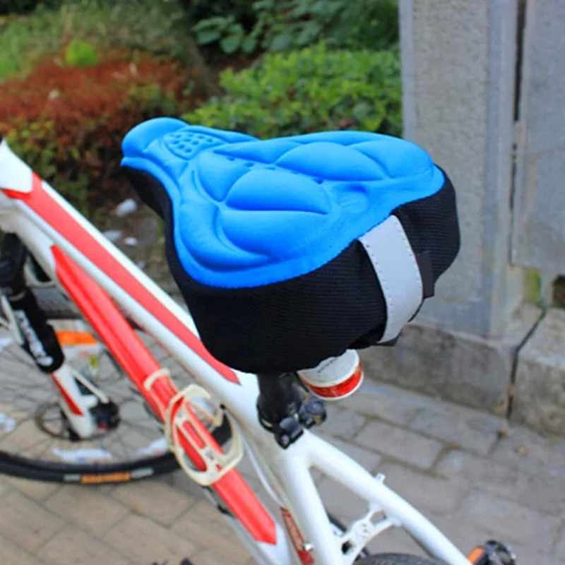 Soft Bike Bicycle Saddle Cover Cycling Seat Pad Cushion Cover for Bicycle NEW