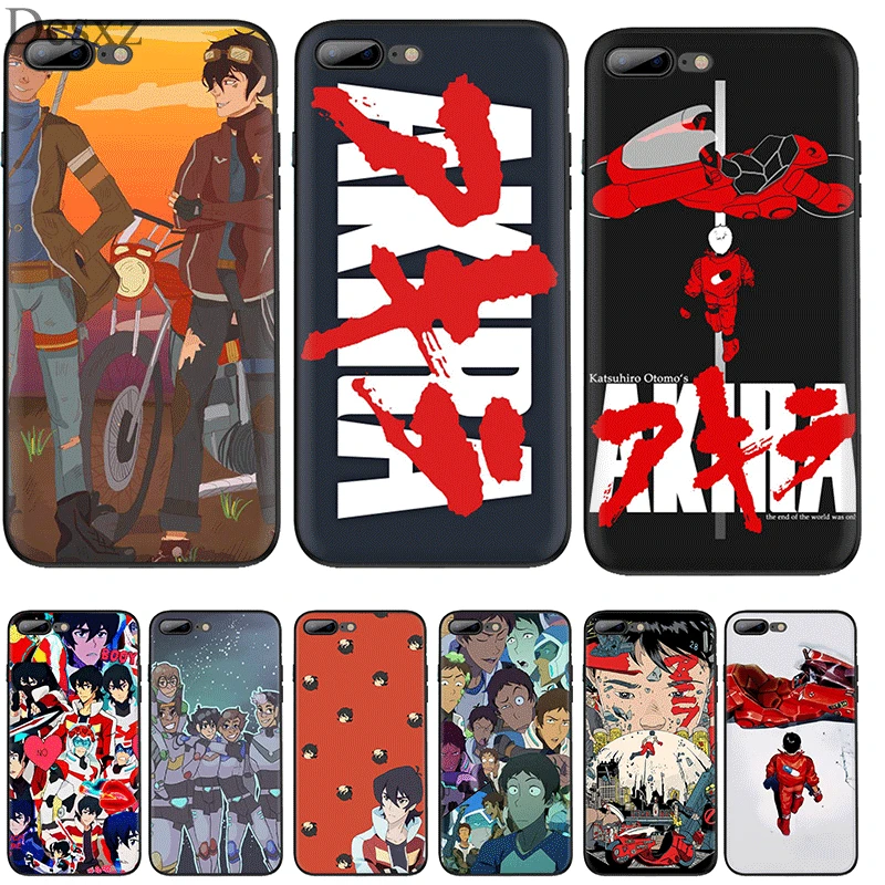 Черный мягкий ТПУ чехол AKIRA Voltron для iPhone 11 Pro 5 5S SE 6 6s 7 8 Plus X XS XR Max Shell | Мобильные