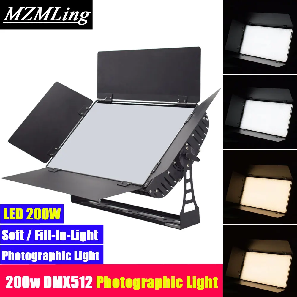 

LED 200w Soft Light 432x0.5w Photographic Light DMX512 Fill-In-Light Film/DJ /Bar /Party /Show /Stage Light