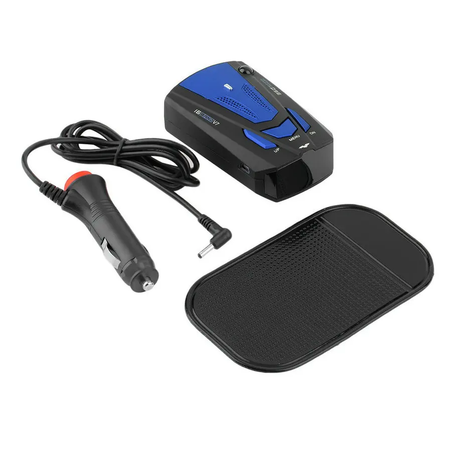 New font b Car b font Radar Detector 16 Band Voice Alert V7 anti Laser radar