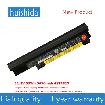 

11.1 V 63wh E30/42t4814 New Laptop battery for lenovo 0196rv7 42t4813 0196-3eb 0196rv5 42t4812 E30 E31