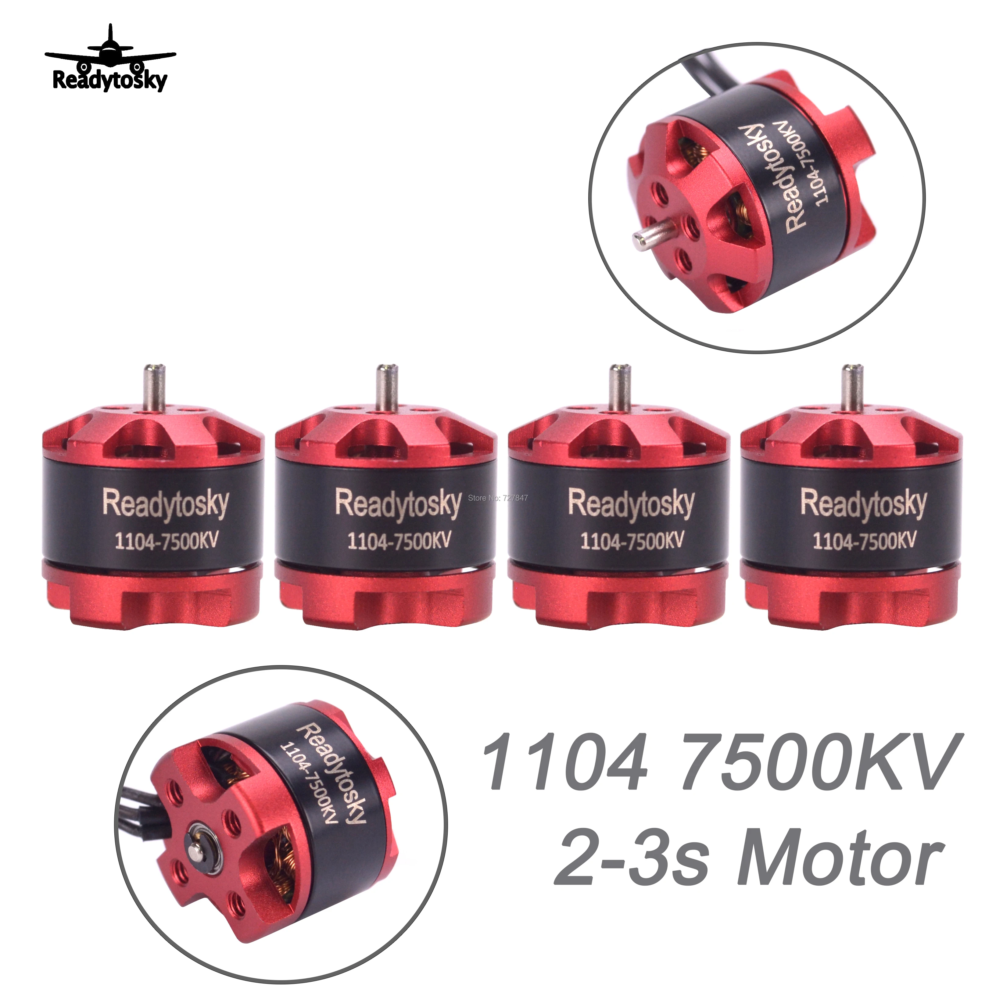 Новинка 1104 7500kv 2-3s миниатюрный бесщёточный электродвигатель 2030 пропеллер для RC 80 90 100 мм 120 мм ELF 88 мм 88 мини мультироторный Дрон