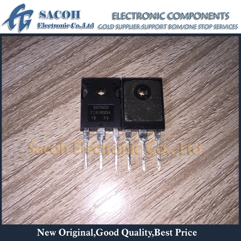 Оригинальный новый оригинальный 10 шт./лот 80CPQ020PBF 80CPQ020 или 80CPQ015 TO-247 80A 20V