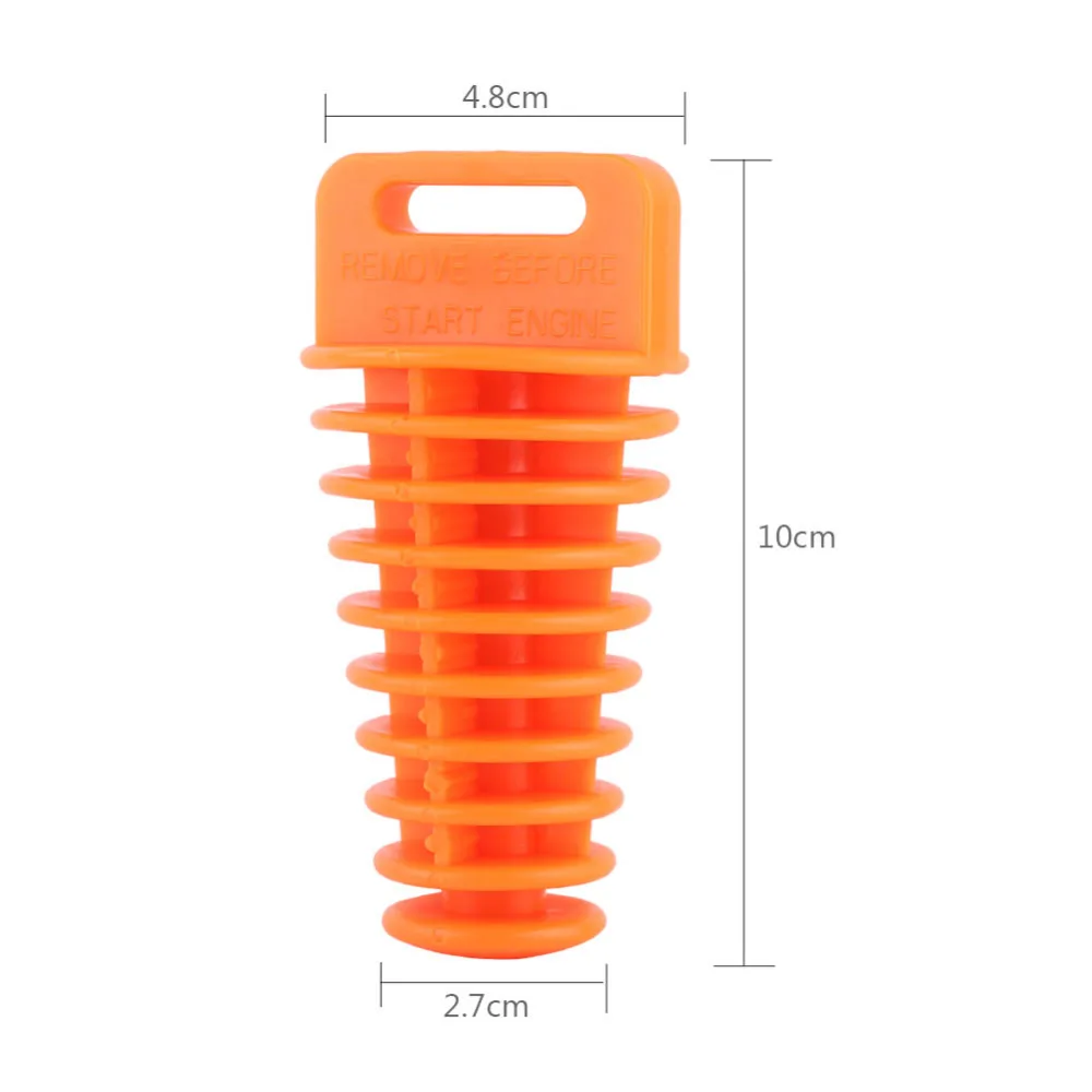 Универсальный глушитель для выхлопной трубы, заглушка для мотоцикла, Байк, квадроцикл, квадроцикл, 2, 4 такта, глушитель для выхлопной трубы, заглушка для промывки