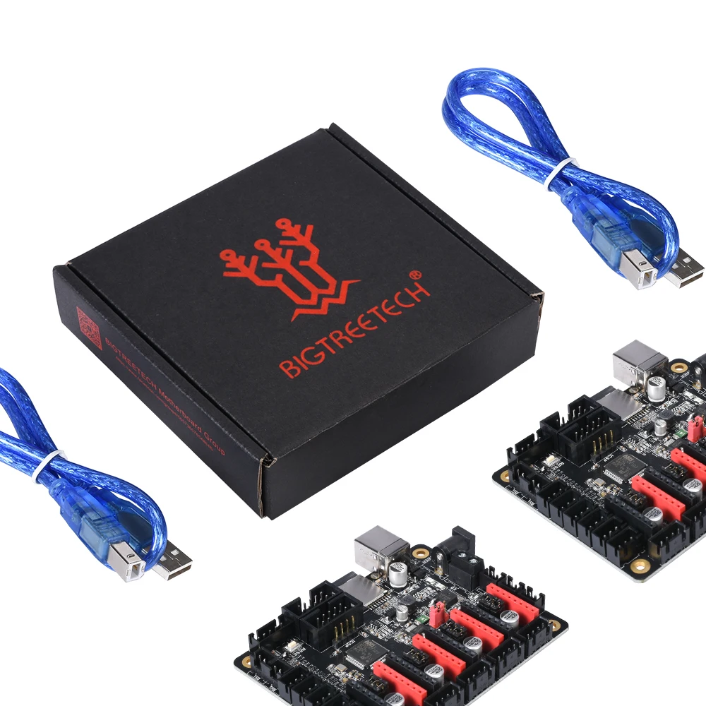 Плата управления BIGTREETECH SKR mini V1.1 32 бит детали для 3D принтера TMC2208 TMC2130 spi драйвер Reprap