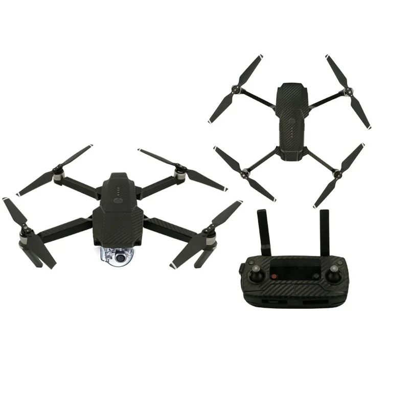 Mavic pro стикер для дрона комплект дистанционного управления/корпус оболочки/батарея углеродная кожа наклейки для DJI mavic pro Drone аксессуары