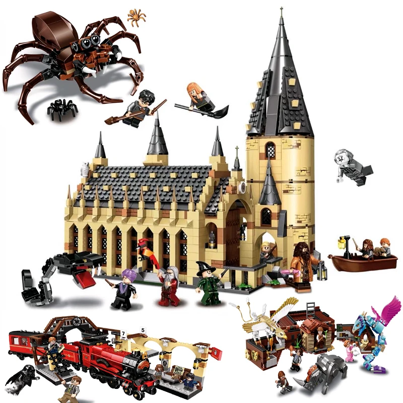 

Harry Potter Movie hogwarts' Quidditch Match Building Blocks Bricks Toy Compatible LegoINGly 75956 75954 75955 75953 75952 75951