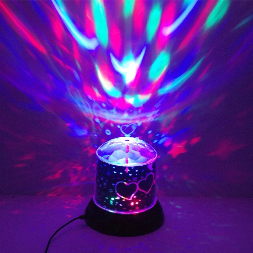 Popular Colorful Twilight Night Light Projector Lamp LED Laser Light
