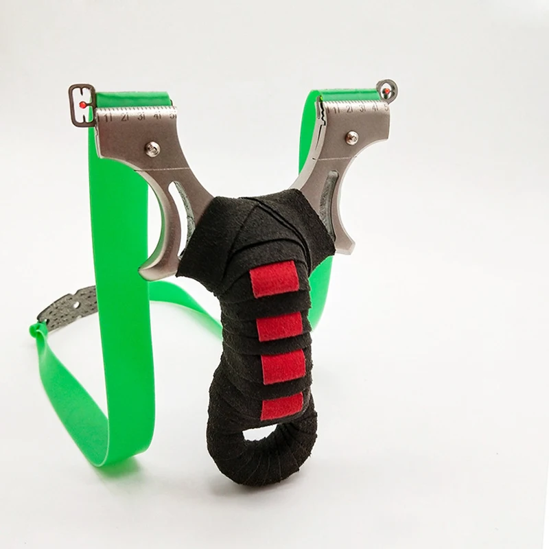

Slingshot Hunting Stainless Steel Catapult High Quality Wire Cutting Shooting Sling Shot Outdoor Sport Game Slingshot Toy