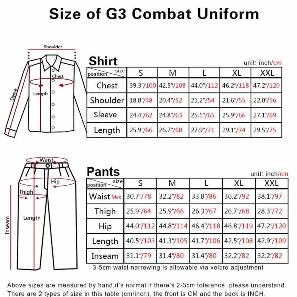 Emerson Gen3 Combat Pants Military Tactical bdu Trousers