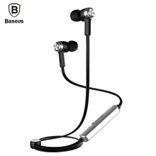 Baseus B11 Magnet Wireless Bluetooth Earphone Headphone For iPhone 7 Samsung Sport Running Stereo Hifi With Mic In ear Headset
