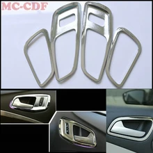 FOR ford kuga interior decoration inside the stick handle decoration ABS electroplating sequins interior refitting dedicated