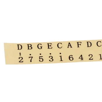 

Kalimba Note Sticker Musical Scale Sticker Key Sticker For Beginner Gift