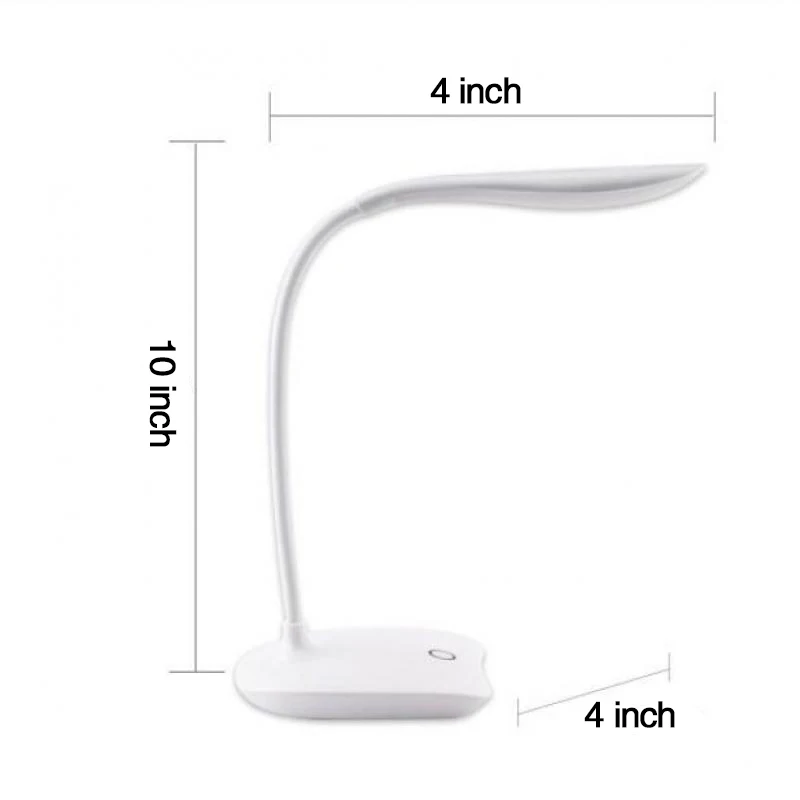 LED-Rechargeable-Reading-Desk-Lamps-Dimmable-led-Lamp-With-Clamp-USB-5V-3W-Folding-Book-Light 