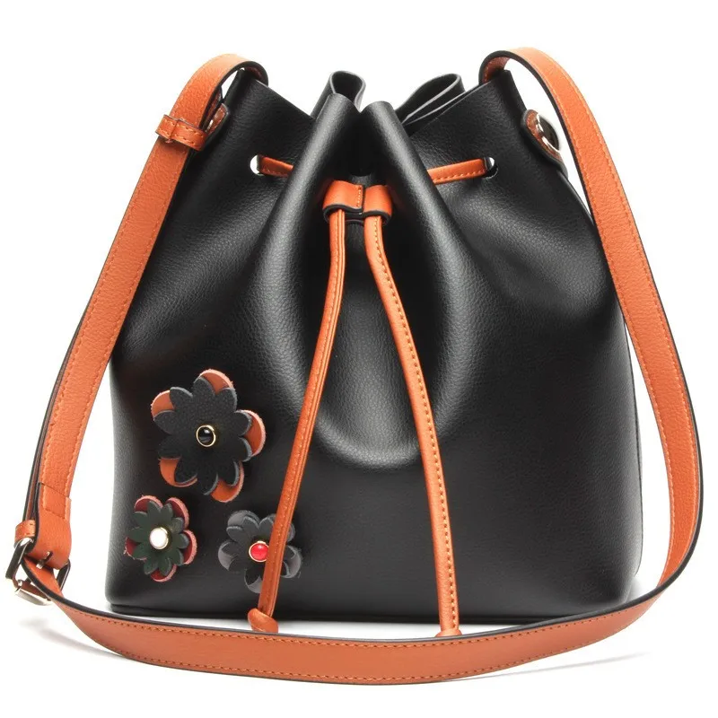 Women Leather Handbag Fashion Designer Female Messenger Shoulder Bag Ladies Flower Crossbody Bags Party Purse Sac A Main SS7368 (7)
