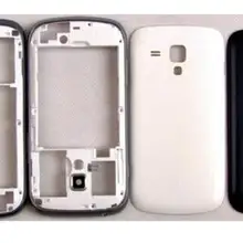 S7562 полный Корпус для samsung Galaxy S Duos S7562 сзади Батарея крышка Ближний Рамка ободок
