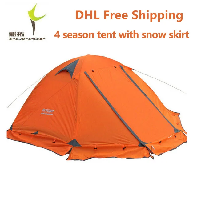 brand FLYTOP Winter tent 2 persons Tourist double layer windproof