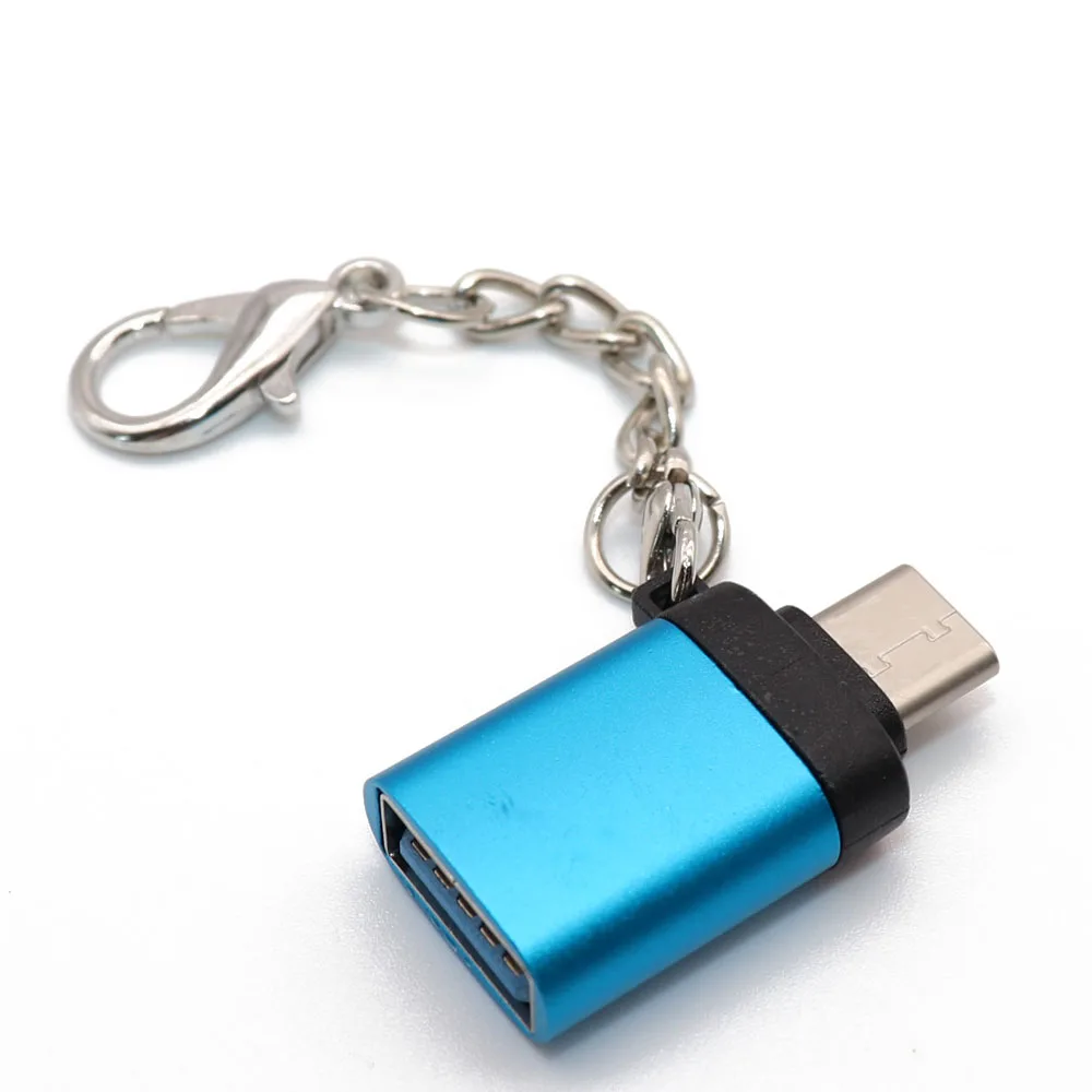 D 2 шт. для iPhone к Micro USB/type-C адаптер зарядного устройства женский штепсельный преобразователь, адаптер для iPhone 6 6s 7 8 Plus X 10 для iPad - Цвет: D
