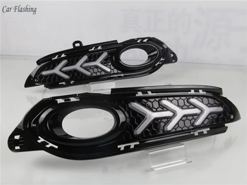 

Car Flashing For Honda HRV HR-V Vezel 2014-2018 DRL Driving Daytime Running Light DRL with Turn signal fog lamp Relay Daylight