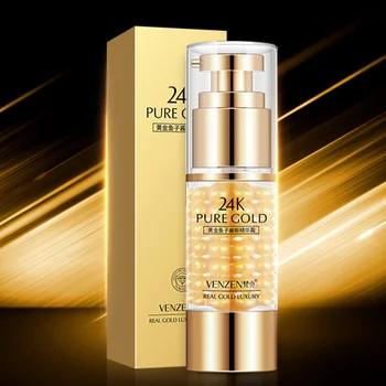 

35ml 24K Gold Whitening Eye Cream Anti-Puffiness Anti-Wrinkles Dark Circle Remover Firming Eye Repair Moisturizing Cream TSLM1
