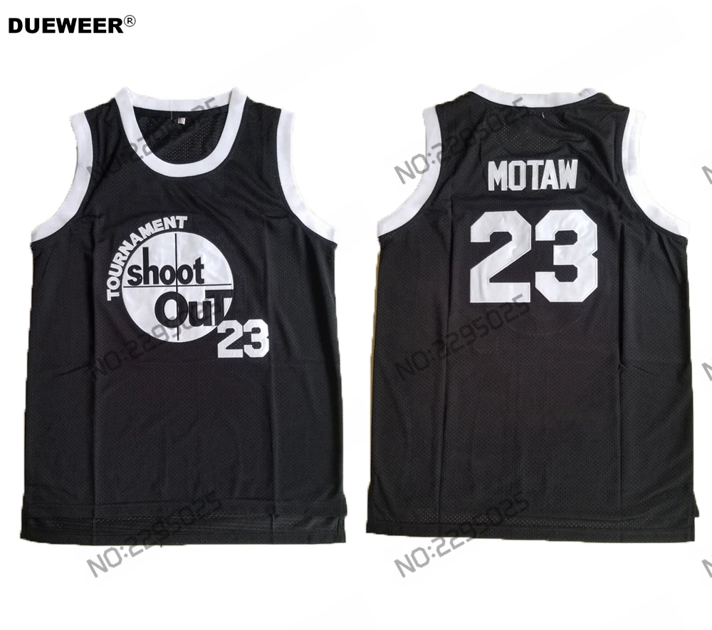 Stitched Letters and Numbers 90S Hip Hop Clothing MOLPE Mens 96 Tournament Shootout Jersey Basketball Jersey S-XXXL Black