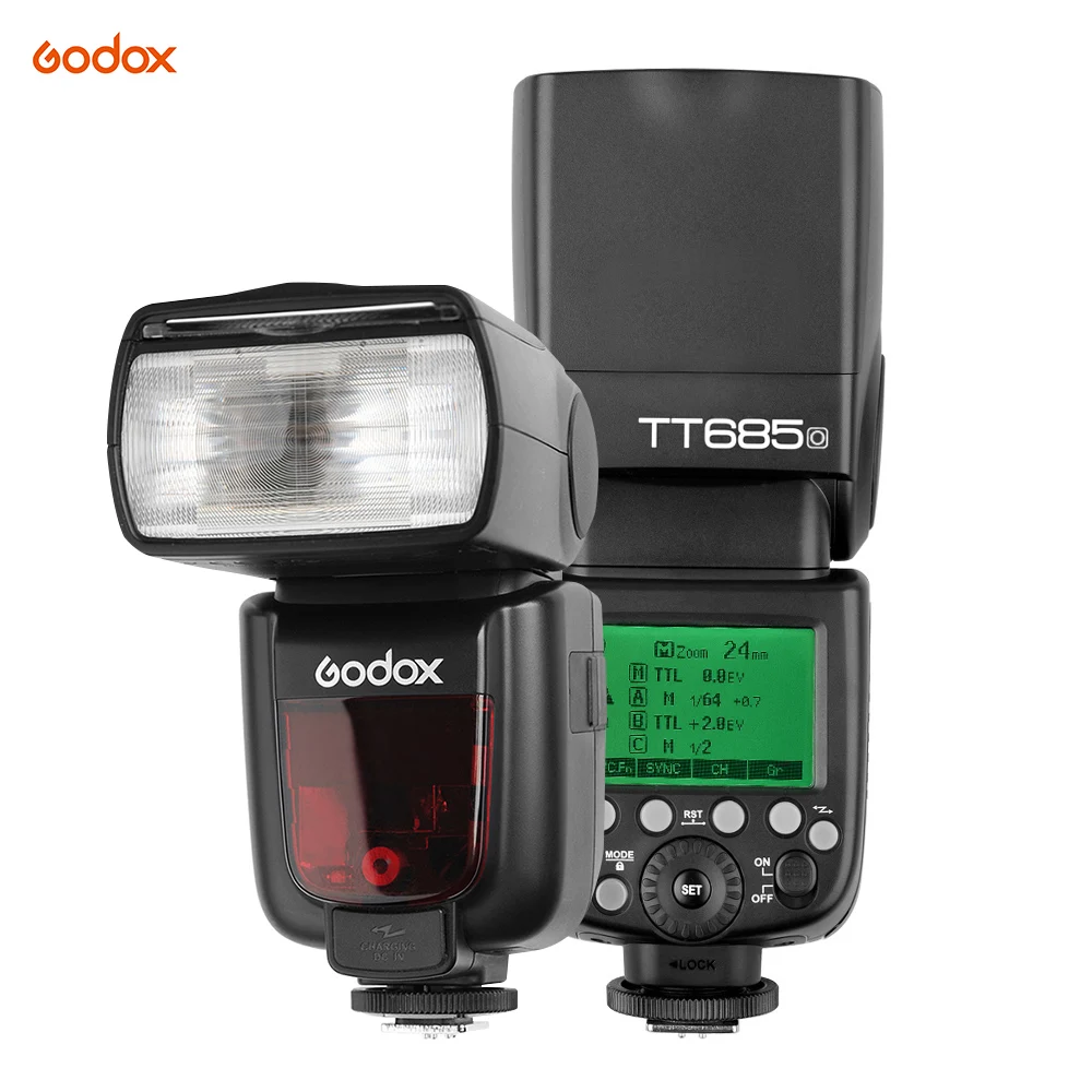 Godox TT685O TT685 2 4 г вспышка HSS TTL GN60 Speedlite + X1T O триггер XPro передатчик Kit для Olympus
