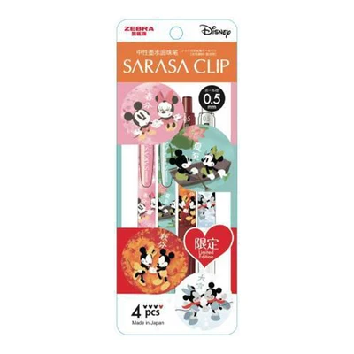 

4pcs/set Zebra SARASA JJ15 Chinese Seasons cartoon Limited Edition Gel Pen 0.5mm Kawaii Neutral Pen School Supplies