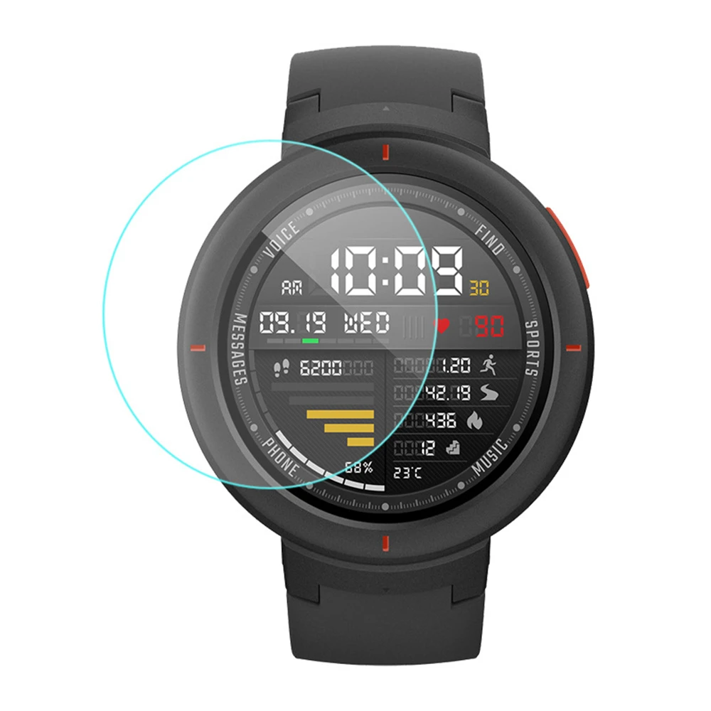 Закаленное стекло для защиты экрана для Xiaomi Huami Amazfit Verge 3 Защитная пленка для защиты от взрывов