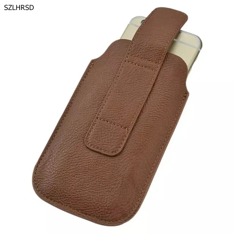 Универсальный чехол-кошелек из искусственной кожи с зажимом для ремня, чехол для телефона Philips Xenium E560 e162 для iphone 4s 5 5s