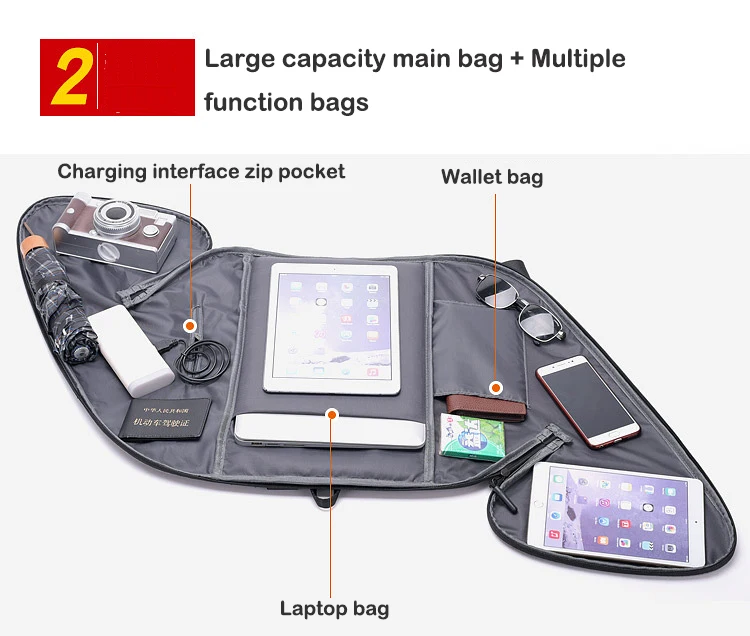 usb зарядный Противоугонный мужской рюкзак большой емкости Многофункциональный Водонепроницаемый рюкзак для ноутбука модные школьные сумки для студентов