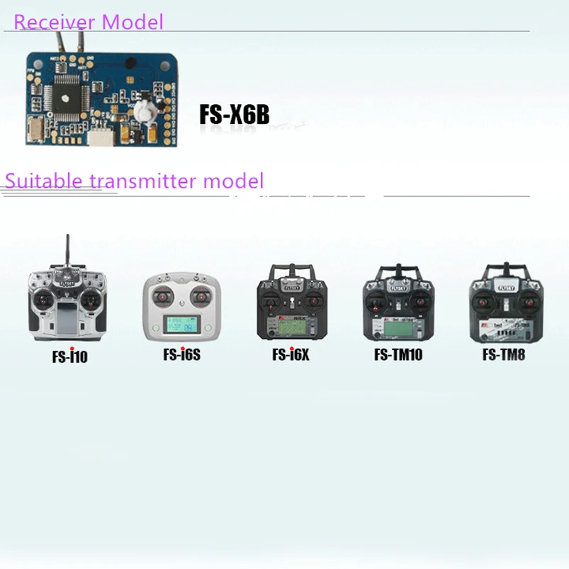 Радиосистема Flysky FS i6 радиоприемник с ЖК дисплеем 6 каналов 2 4G AFHDS 2A для гоночного