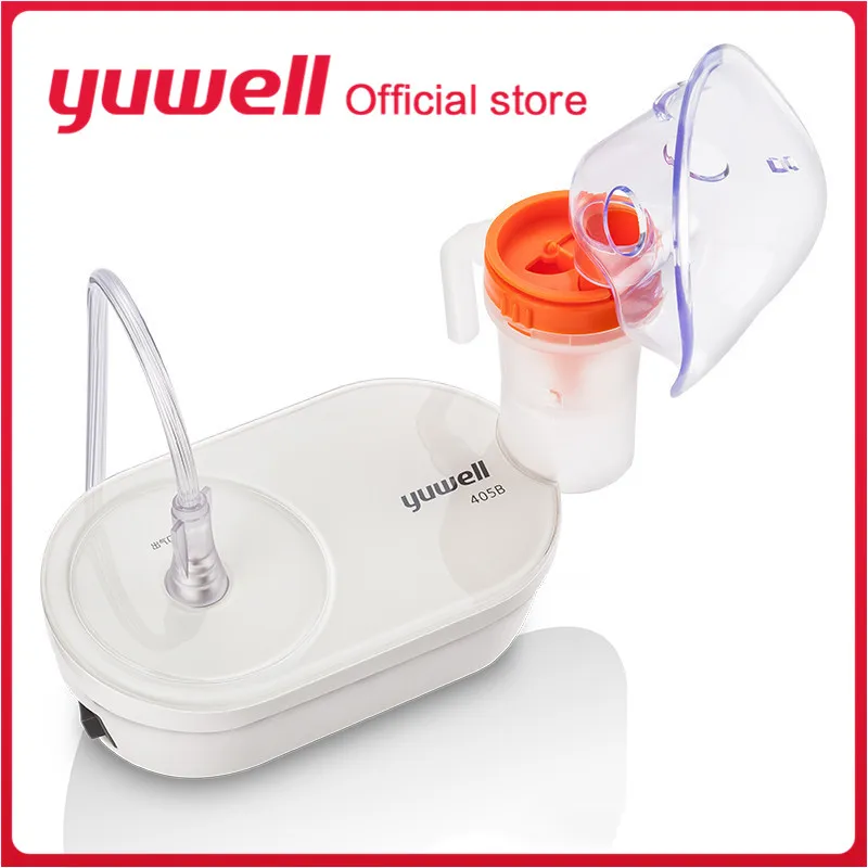 405B Глюкометр Yuwell, 405A/405B/403B воздушно-ингалятор компрессорный вдыхания ингалятор для распылителя респиратор пропаривающих устройств - Цвет: 405B