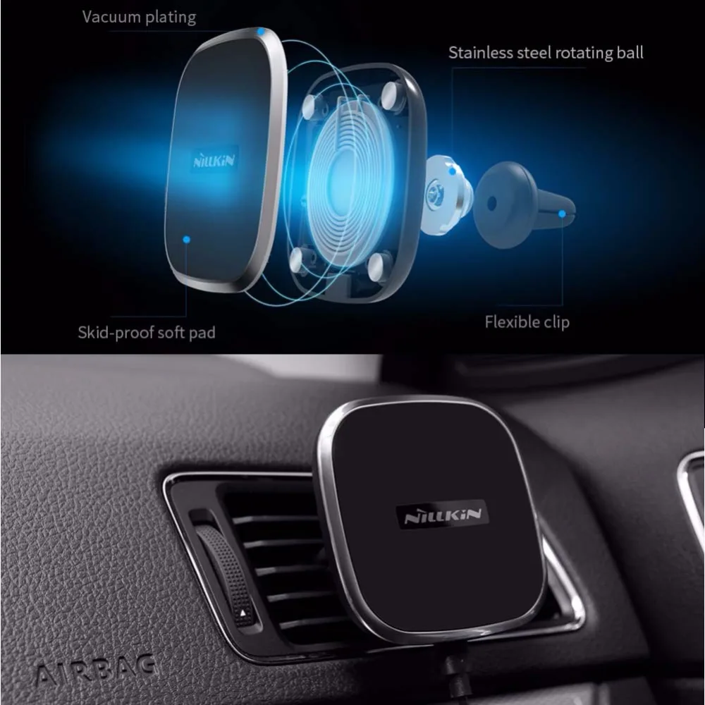 Qi Wireless Car USB Lighter Turbo Charger For Apple iPhone