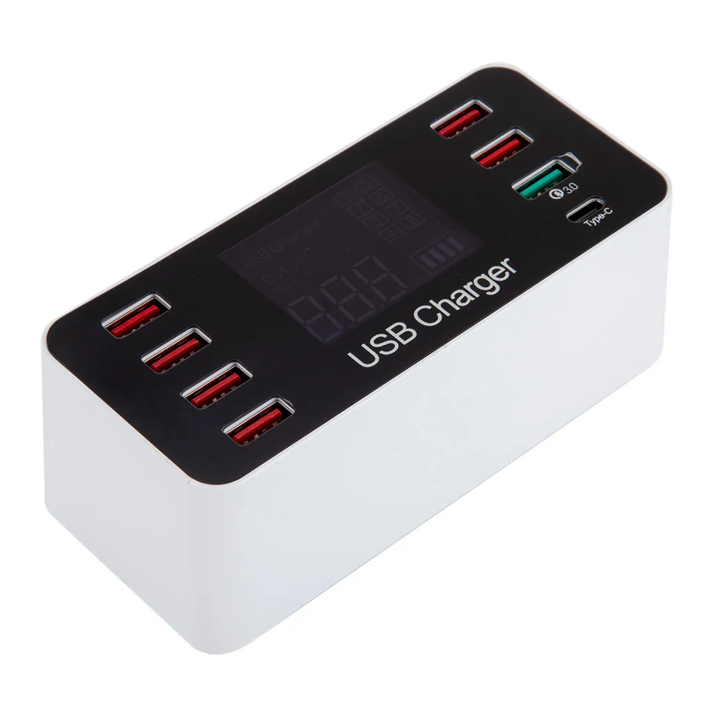 Быстрое зарядное устройство CARPRIE с 8 USB портами универсальное быстрое 3 0