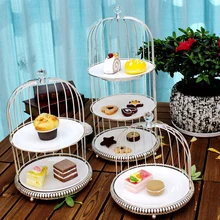 Нордический поднос для десерта, многослойная корзина для фруктов, поднос для фруктов, керамический поднос, стойка для десерта для торта на день рождения для свадебного украшения