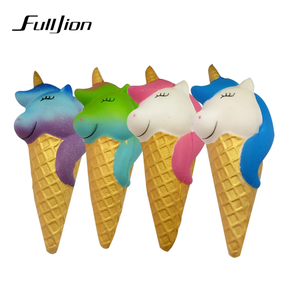 

Fulljion Squishy Unicorn Horse Gadget Stress Relief Toys Squish Funny Gags Practical Jokes Fun Interesting Cute Gift