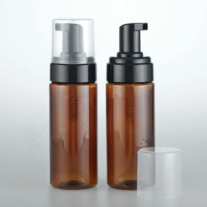 Download 150ml Empty Amber Plastic Foaming Bottle Soap Dispenser ... Yellowimages Mockups