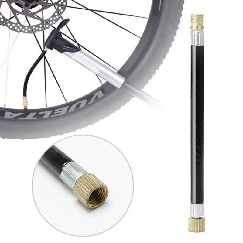 

1pc MTB Bike Air Pump Extension Pipe Tube Connector Tire Gas Valve Adapter Bicyle Air Pump Extension Pipe Tube Air Tap