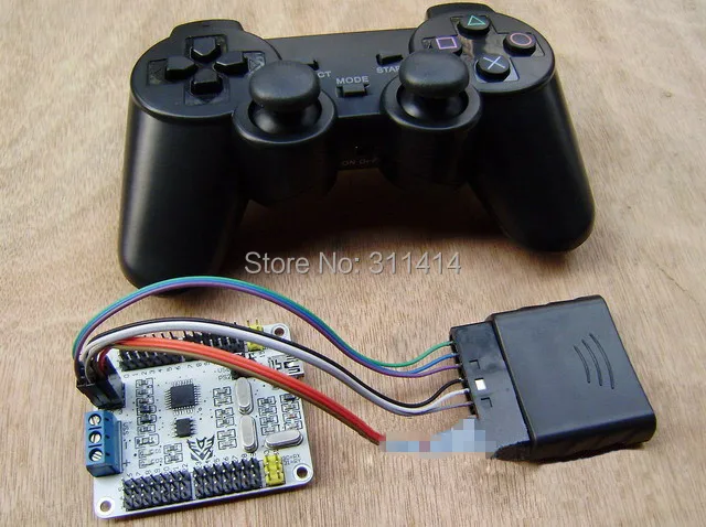 32 канальный Серводвигатель управления и PS 2 контроллер + приемник для робота