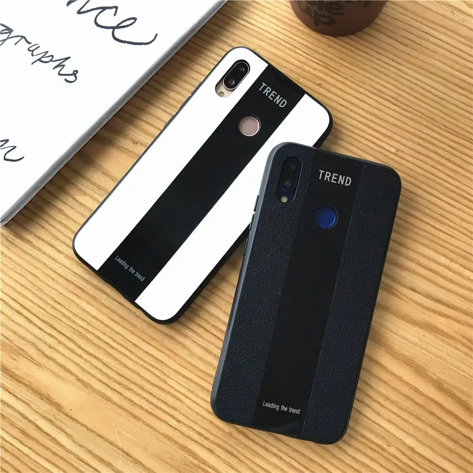 Роскошный кожаный чехол для huawei Nova 4 3 3i 2 S в 1 силиконовый + ПММА чехол-книжка