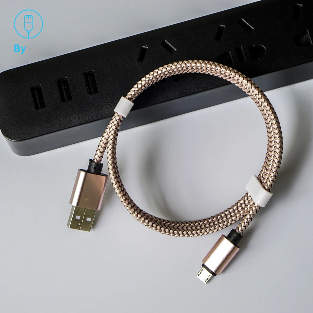 Кабель Micro Usb Byleen для Huawei P8/Lite Mate 8 P9 Lite P10 Nova 3i/2i 10 короткий длиной 1 м 2 А быстрая
