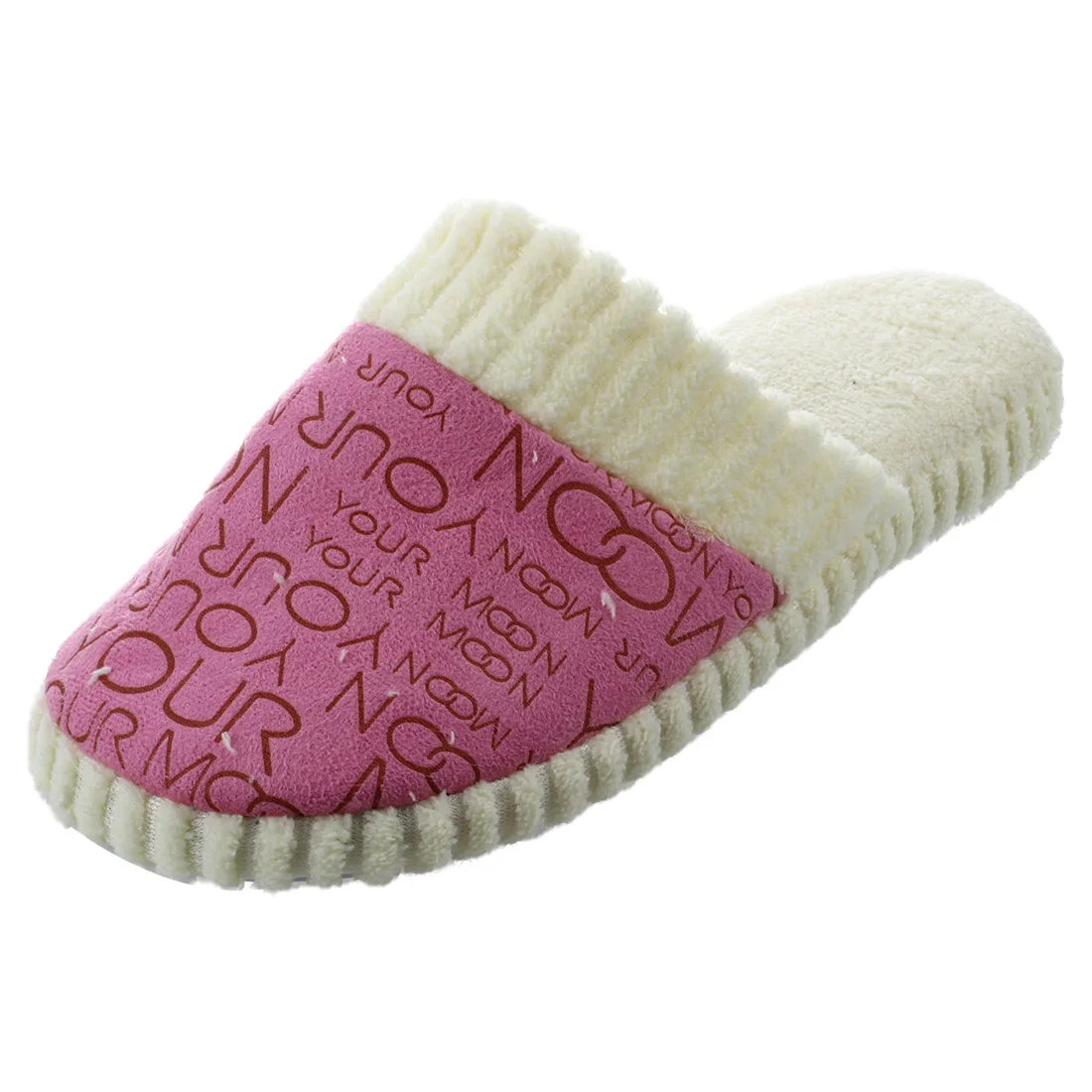 

Fashion Boutique Women cotton padded letter slippers