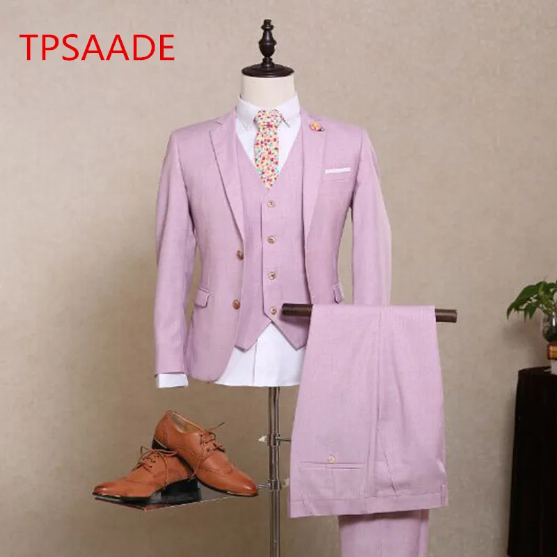 2020 (Giacca + Pantaloni + Maglia + Tie) di alta Qualità Lilla Abiti Da Uomo  Blazer Costume Realizzato Da Sposa Indossare Abiti Slim Fit Sposo Smoking  Nuovo Stile|groom tuxedo styles|tuxedo stylesstyle tuxedo - AliExpress