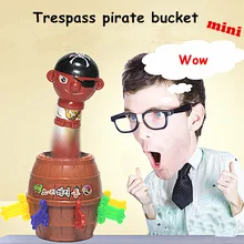 Interesting Novelty font b Toys b font For Children Jokes Tricky Pirate Barrel Game Funny Lucky