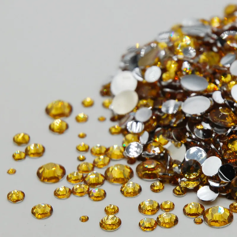 Violet Rhinestone Mixed Sizes Top Quality Non Hotfix Flatback Acrylic Rhinestones For Nail Art Decoration DIY Nail Mix Beads Pins & Pincushions