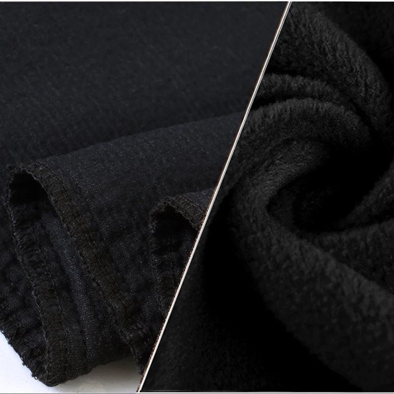 Женские брюки размера плюс 4XL широкие из органической кожи однотонные