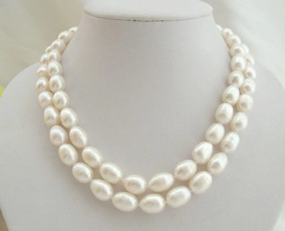 

Hot selling free shipping******** 32 inch Huge AAA 11-14MM south sea white pearl necklace 14K Gold clasp