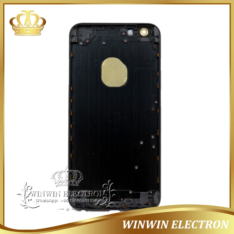 Гарантия хорошего качества задняя крышка аккумулятора шасси для iphone 6P черная