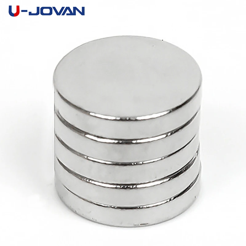 

U-JOVAN 10pcs 10*2mm N50 Super Strong Powerful Small Round Rare Earth Neodymium Disc Magnets 10 x 2 mm 10x2mm